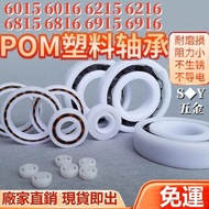 POM Plastic Waterproof Bearing 6015 6016 6215 6216 6815 6816 6915 6916 No Rust