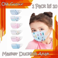 Masker Duckbill anak duckbill karakter anak masker anak