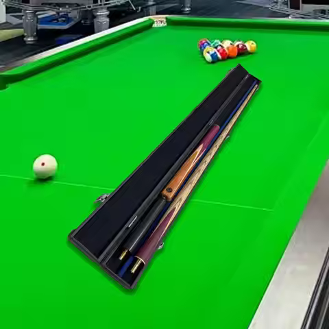 Billiards Pool Cue Case Billiard Pool Cue Bag Equipment Portable Snooker Cue Storage Box for Sports 