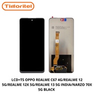 LCD+TS OPPO REALME C67 4G/REALME 12 5G/REALME 12X 5G/REALME 13 5G INDIA/NARZO 70X 5G BLACK