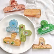 Fufeng Acrylic PP Clip Creative Illustration Note Clip Small Gift Test Paper Clip Polaroid Photo Cli