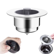 1Pcs Kitchen Sink Filter Basket ABS Drain Strainer Bathroom Basin Accessories Kitchen Sink Filter Basket Strainer