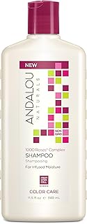 Andalou Naturals Shampoo Fluid Ounce, Complex Color Care 1000 Roses, 11.5 Fl Oz