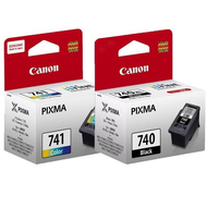 ตลับหมึก CANON PG 740 + CL 741 BK + CL ของแท้