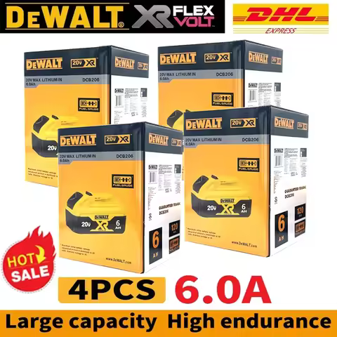 Original DEWALT battery 20V/60V 6-9.0Ah rechargeable Li-Ion battery ,DCD805，Dewalt tool battery, cha