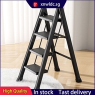 [in stock]Ladder Household Foldable Ladder Trestle Ladder Indoor Dual-Use Climbing Escalator Ladder Thickened Three-Step Ladder Four-Step Ladder