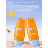 sunscreen tinted sunscreen Enjoy Beautiful Icy Whitening Isolation Sunscreen Lotion 50 Times Anti-Ul