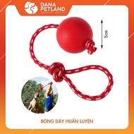 Dog Training Rope Ball, dog toy ball