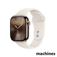 Apple Watch Series 10 (GPS + Cellular) 42mm Titanium Case with Sports Band