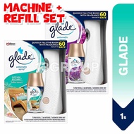 Glade Automatic Spray Machine Starter Kit + Air Freshener Spray Refill 225ml, 1s