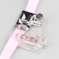 ICYSTOR 1pc Products Sewing Machine Diy Sewing Sewing Machine Presser Foot Snap on For Brother Janome Adjustable Bias Tape Binding Foot