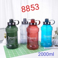SPORTS Drinking Bottle 2 Lt 8853 - Jumbo Drinking Water Bottle 2000 ML