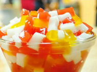 3Q Colour Jelly Nata De Coco Topping Ice Blended Fruity 彩虹椰果 Rainbow Coco Topping / Pelangi QQ果 Syru