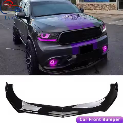 LAICY For D0dge Durango GT R/T SRT Car Front Bumper Chin Lip Spoilers Body Kits Splitter Skirt Diffu
