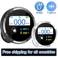 2.1-inch Display Detector Carbon Monoxide Tester Temperature and Humidity Test Meter Electrochemical