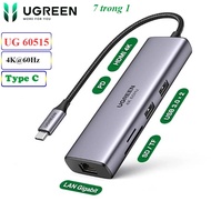 Ugreen 7 in 1 USB C splitter 60515 90568 15598 CM512