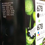 HP INK 678 BLACK or COLOUR PRINTER CARTRIDGES single