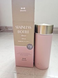 BRUNO保溫瓶 Stainless Steel Bottle Short 350ml Pink