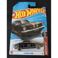 HOT WHEELS '67 SHELBY GT500 BLACK