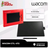 SHIPPINGbebas - New One by Wacom CTL-472 Digital Graphic Drawing Small Padtablet