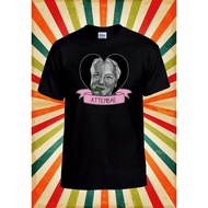 Attenbae David Attenborough Cool Men Mens Unisex Baseball T Shirt Top 2881