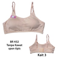 BR H32 BRA/ BH has sponge without wire size 34,36,38