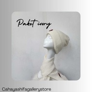 (CHILDREN'S BROMO PACKAGE) ONE SET OF CHILDREN'S BROMO LABEL BEANS & SCARVES