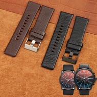 Suitable for Diesel Diesel DZ4323 DZ7312 DZ7314 DZ1657 DZ4318 Lychee Grain Cowhide Watch Strap 26 28