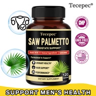 11-in-1 Saw Palmetto Supplement - Equivalent to 5350 mg with Ashwagandha, Turmeric, Tribulus, Maca, Green Tea, Ginger, Holy Basil, and More - Healthy Prostate and Hair Support