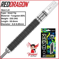 Red Dragon Dart Steel Tip Dart Ikon 1.4 Steel Tip Dart (23G 25G)