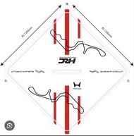 Suzuka F1 Honda HRC 應援披風