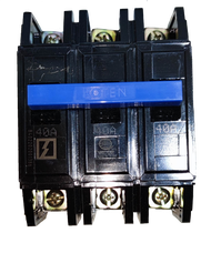 40A Circuit Breaker Bolt On 3 Phase 3 Pole ( Koten) 40A Circuit Breaker Bolt on 3 Pole 220V 10KAIC