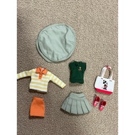 Blythe takara official outfit set Easy going +disney bag&shoes Authentic