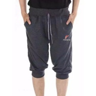 3/4 Adult Men's Sports Pants - Men's 3/4 Running Gym Sports Jogger Pants