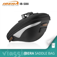 IBERA IB-SB8 Bicycle Saddle Bag for Bike Touring & Bike Commuting