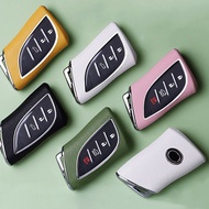 ABS+ Leather Remote Key Case Fob Cover 4 Buttons For Lexus ES UX NX LC500 UX200 ES350 UX200 LS500 LS