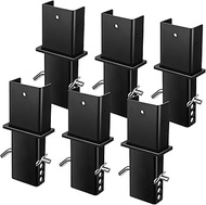 DaisyInner 6 Pack 2x4 Trailer Stake Pocket Sleeves for Truck Trailers Cargo Securing & Modifications