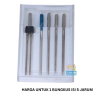 JANOME BRAND 5 NEEDLE SET (TWIN NEEDLE, BLUE TIP T-SHIRT NEEDLE, REGULAR HAX1 NEEDLE)