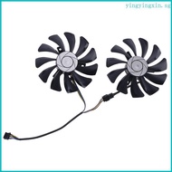 YIN 1 Pair 85mm HA9010H12F-Z 4Pin Cooler Fan Replacement for MSI GTX 1060 OC 6G GTX 960 P106-100 P10