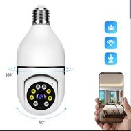 HD WOILERESS IP BULB CCTV MINI SMART NET APPLICATION V380 PRO