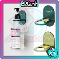 GANTUNGAN Braystar Hanger Paste Soap Bottle Holder Paste Shampoo Wall Bathroom Holder Bottle Bathroom With Key R939