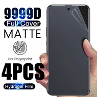 4PCS Matte Frosted Hydrogel Film For Blackview Color Hero Shark Wave A100 A52 A70 A85 A96 6 8 10 9 8
