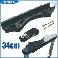 Anti-slip rubber ladder telescopic ladder 34cm telescopic folding ladder rubber telescopic ladder