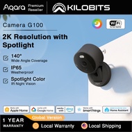 Aqara G100 2K Indoor/Outdoor Security Camera HomeKit 2-Way Audio Spotlight Color Night Vision