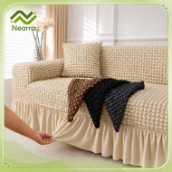 3 Seater L Shape Sofa Cover Universal Seersucker Sarung Sofa Elastic Couch Cover Elastic Couch Cover