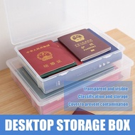 Dustproof Desktop File Organizer Box A4 Document Storage Case For Moisture Proof Home Office Z7d7