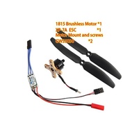 1406 Brushless Motor 2S Thrust 208g with GWS5030 Blade 1815 Motor with XP-7A Electronic Conditioner