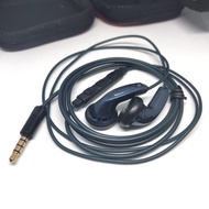 Blue And Red Custom Bass Earphone With Crystal Sound Sennheiser MX500