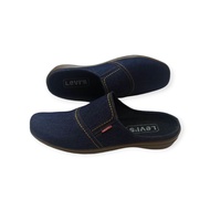 Sandal Bustong Pria Dewasa Sepatu Selop Slip On Bahan Kain Nyaman Di Pakai