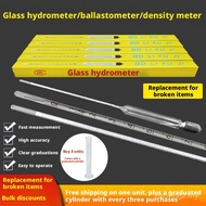 Fast Shipping Glass Floating Meter Density Meter Hydrometer Liquid Density Meter Multi-Specification